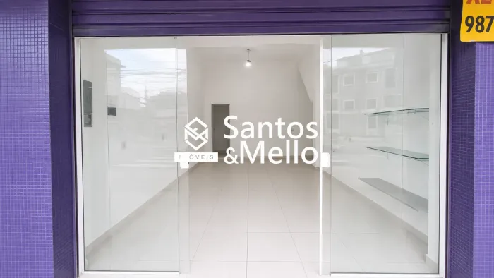 Salão Comercial para Alugar em Santo André (Parque Novo Oratório) 40 m² 1 Vaga