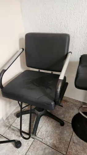 Cadeira de cabeleireiro reclinavel