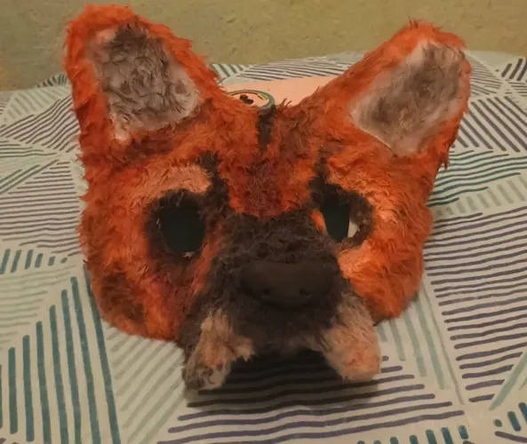 Máscara lobo-guará  R$60,00
