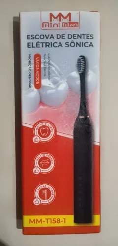 Escova Dental Elétrica Ultrassônica Mini Man (Nova na Caixa)