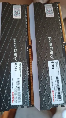 MEMÓRIA DDR4 ASGARD LOKI W2 RGB DDR4 32GB (16GBx2) - Seminovas