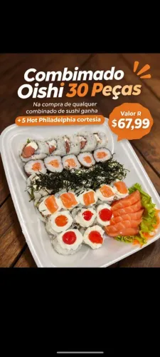 Sushi delicioso+cortesia
