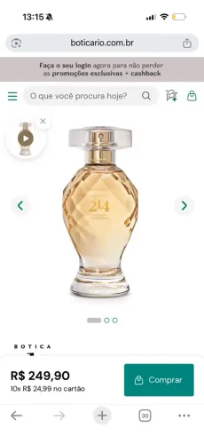 Perfume 214 Boticário 