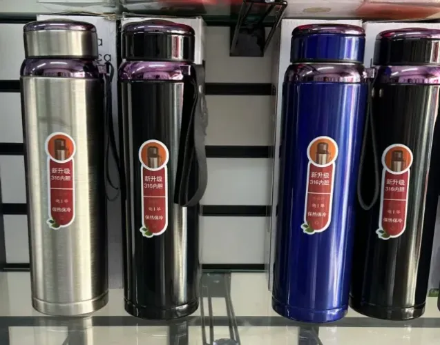 Garrafa termina inox 1l