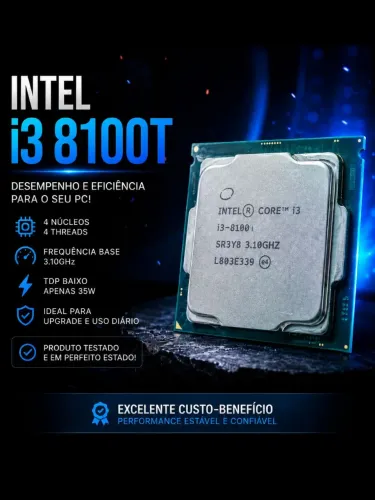 Processador I3 8100T
