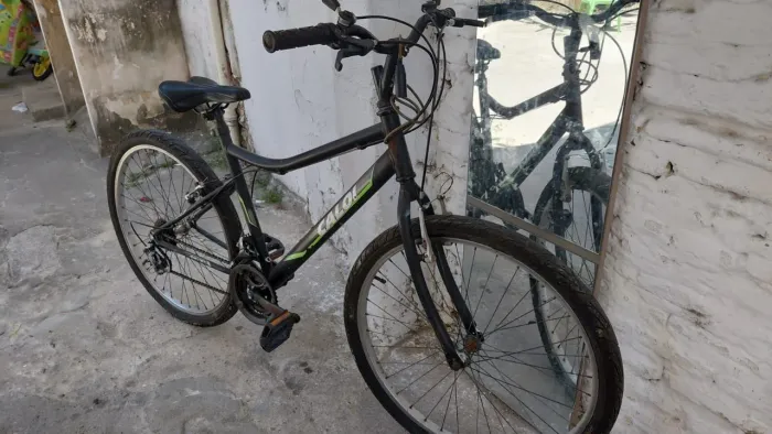 Bike caloi aro 26 cinza pra vender logo!