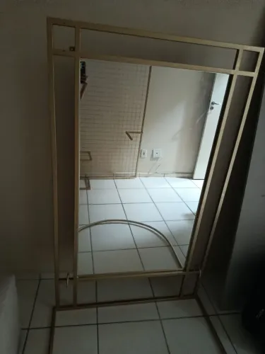 Vendo espelho semi-novo com arara noprecinho