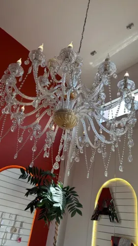 Lustre de Cristal verdadeiro