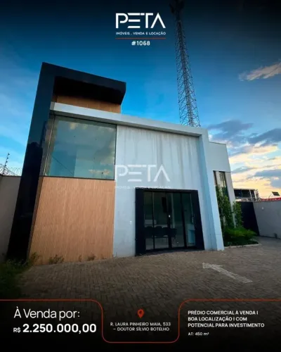 Prédio à Venda, Doutor Sílvio Botelho - Boa Vista