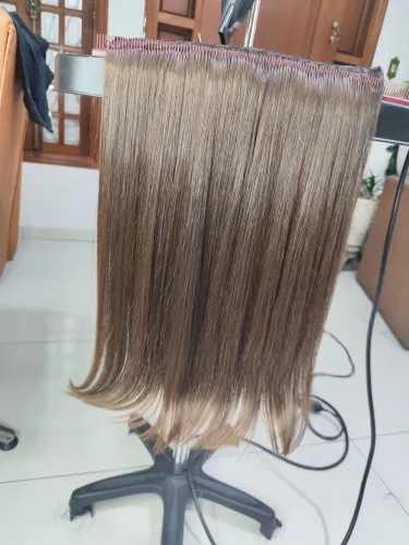 Mega Hair Castanho Claro Natural
