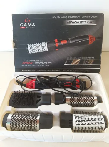 Escova Rotativa GAMA Turbo Ion 3000 (Rotating Styler) 127V