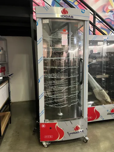 Assadeira de frango 128kg a gás - pronta entrega - nova