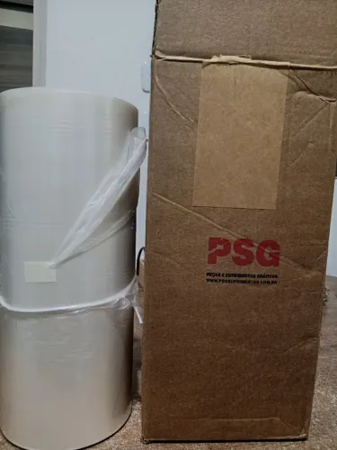Bopp brilho para laminação 33x350 metro
