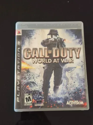 Jogo Call Of Duty World At War PS3 Mídia Física Original Impecável Usado