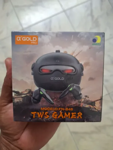 Fone de Ouvido Gamer Bluetooth A' Gold Tws FN-B48