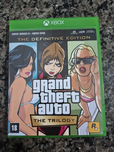 Gta Trilogy Definitive Edition xbox one/series X Midia fisica