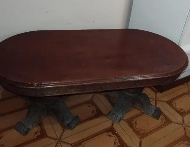 Mesa de centro Rústica em madeira