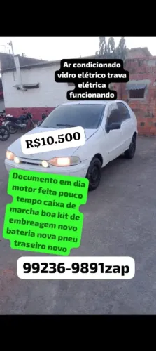 Ano 99 ar condicionado vidro elétrico e trava elétrica funcionando documento em dia