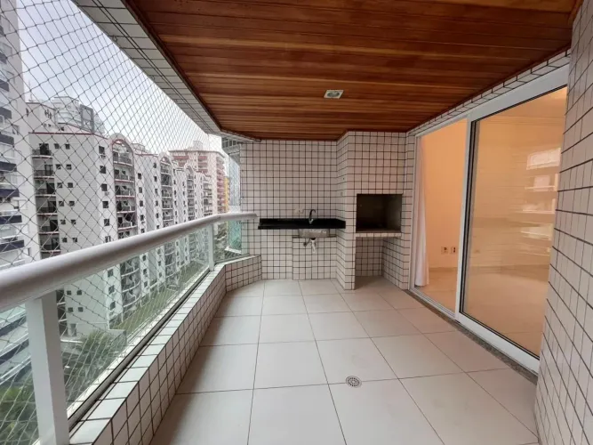 Apartamento com 3 dormitórios para alugar, 120 m² por R$ 5.300,02/mês - Canto do Forte - P