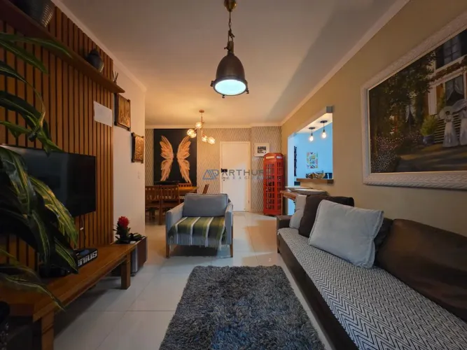 Apartamento à venda em Praia Grande com 3 dormitórios sendo 2 suítes no Caiçara