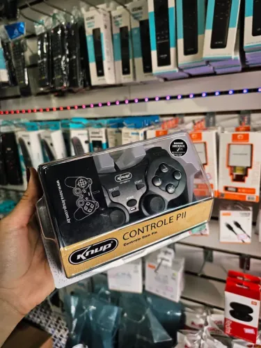 Controle Gamer para PS2 R$60 dinheiro ou Pix 
