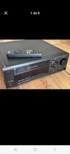 VHS e Receiver SONY