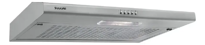 Depurador De Ar Slim 60 Cm C/ Manta Prata Di602Pr Suggar