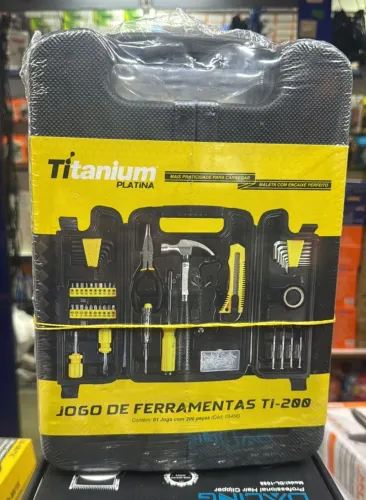 Maleta de ferramentas - 200 peças 