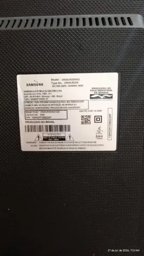 TV Samsung de 40 polegadas para retirada de peças
