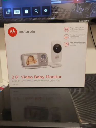 Babá eletrônica motorola mbp483. Nova, usada apenas 1 vez