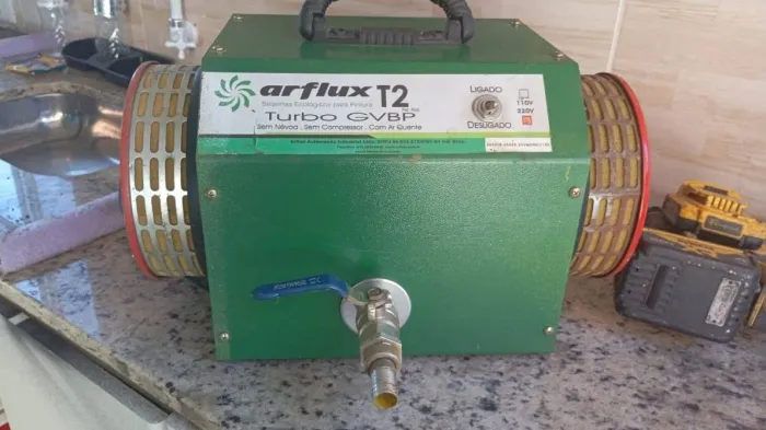 Vendo compressor de ar quente pintura industrial 