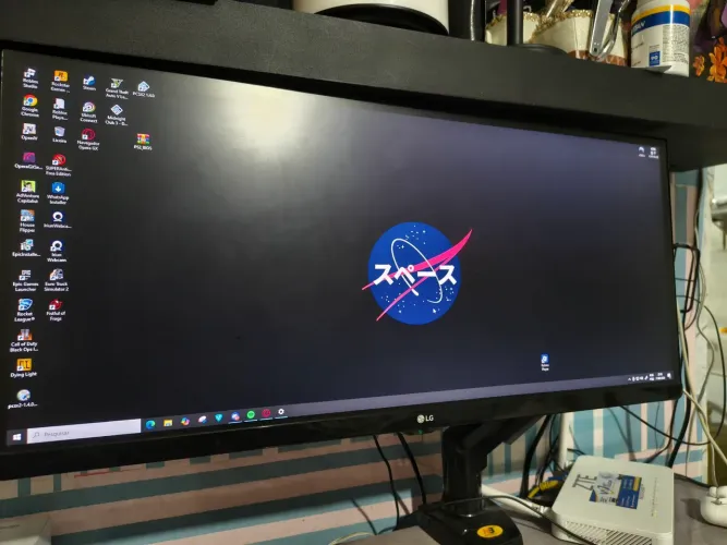 Monitor Ultrawide LG 25" Gamer + Suporte Articulado c/ Pistão 