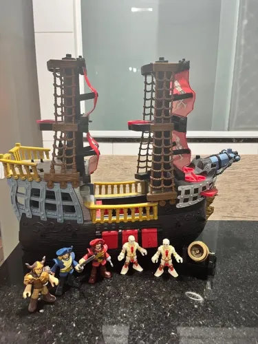 Barco Pirata Imaginext Fisherprice