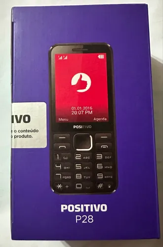 Celular positivo P28 novo na caixa 
