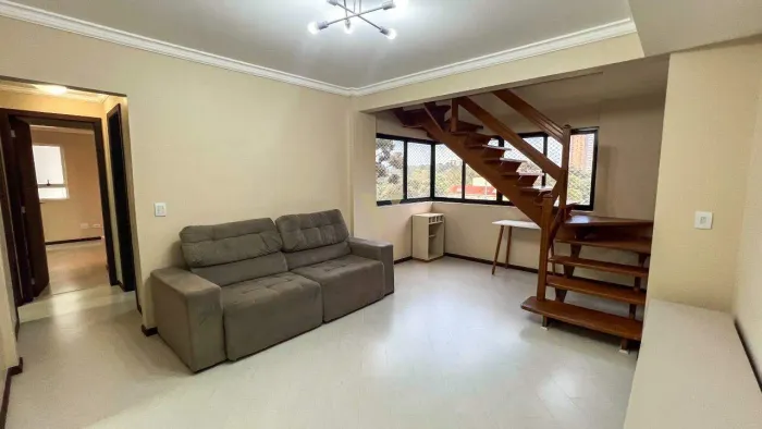 Cobertura Duplex no Ecoville | 2 quartos | 1 suíte | 2 vagas | Vista panorâmica