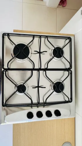 Combo Depurador IKEA + Cooktop Brastemp 4 Bocas Inox - Reforma de Cozinha