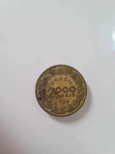 Moeda antiga 2000 Reis 1939