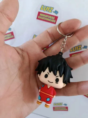 Chaveiros One Piece - 6 unidades 