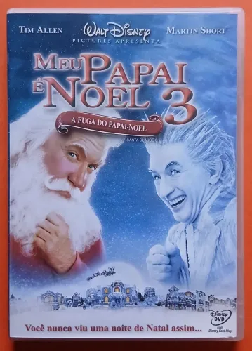 Dvd Meu Papai é Noel 3 (Encarte Interno) Disney