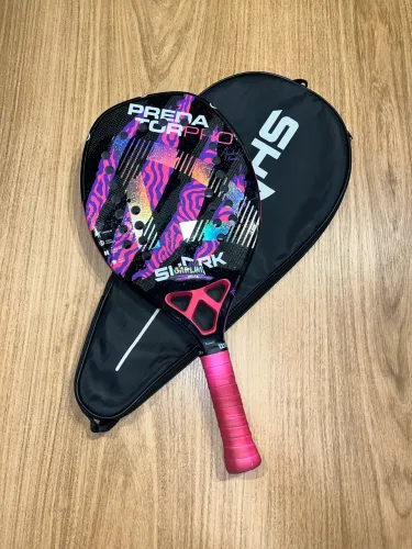 Raquete Beach Tennis Shark Predator Pro Seminova