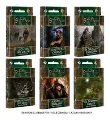 Senhor dos aneis card game - Leia a Descrição (vendo packs separados)