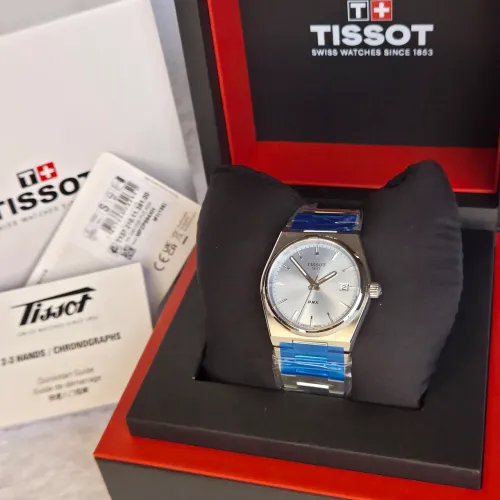 Relógio Tissot PRX Quartz (Ice Blue) - NOVO