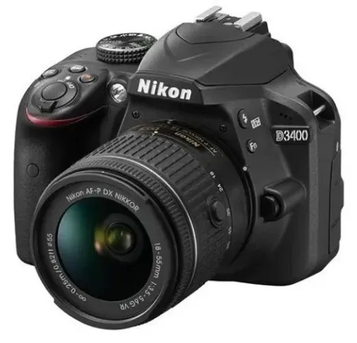 Câmera Fotográfica DSLR Nikon D3400