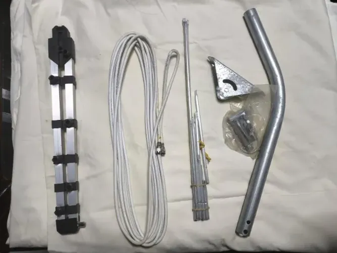 Kit Antena Externa Digital Vhf`/ Uhf + Acessórios 