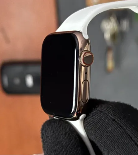 Apple Watch Series 5 44mm (aço inoxidável)