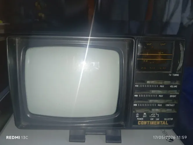 Televisão continental modelo tv-502 1983 funcionando perfeitamente 