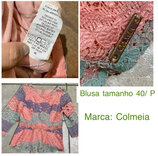 Blusa colmeia P