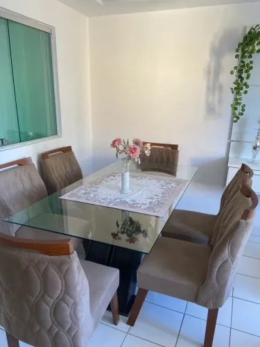 Vendo mesa de vidro