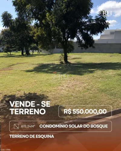 Terreno no Solar do Bosque