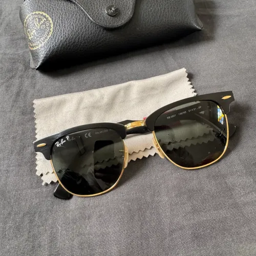  Óculos Ray-Ban Clubmaster Polarizado Original
